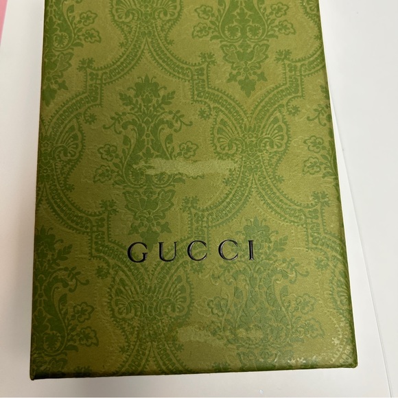 Gucci GUCCISSIMA Key holder case. Leather trifold Key Wallet. Black. Silver - Picture 8 of 8